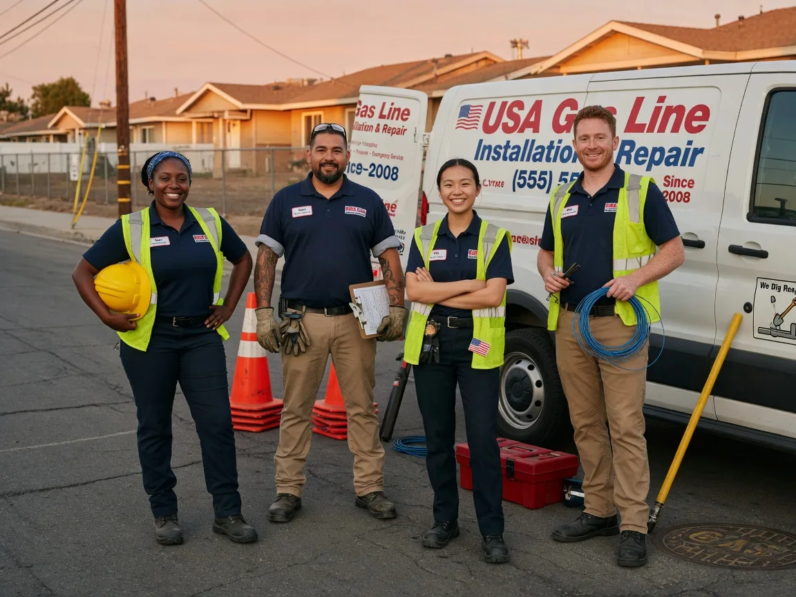Gas Line Installation company in Saint Bernice, IN